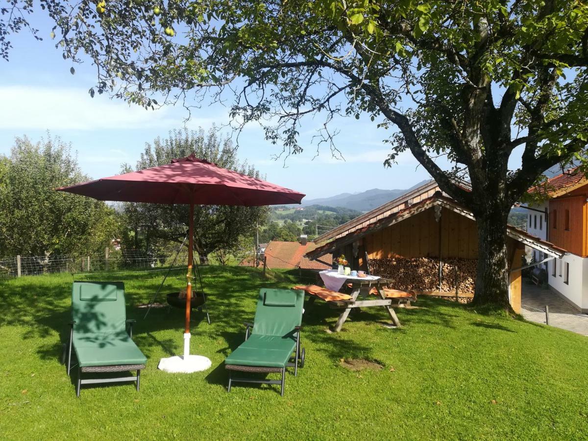 Ferienwohnung Fritzenwenger Übersee Buitenkant foto